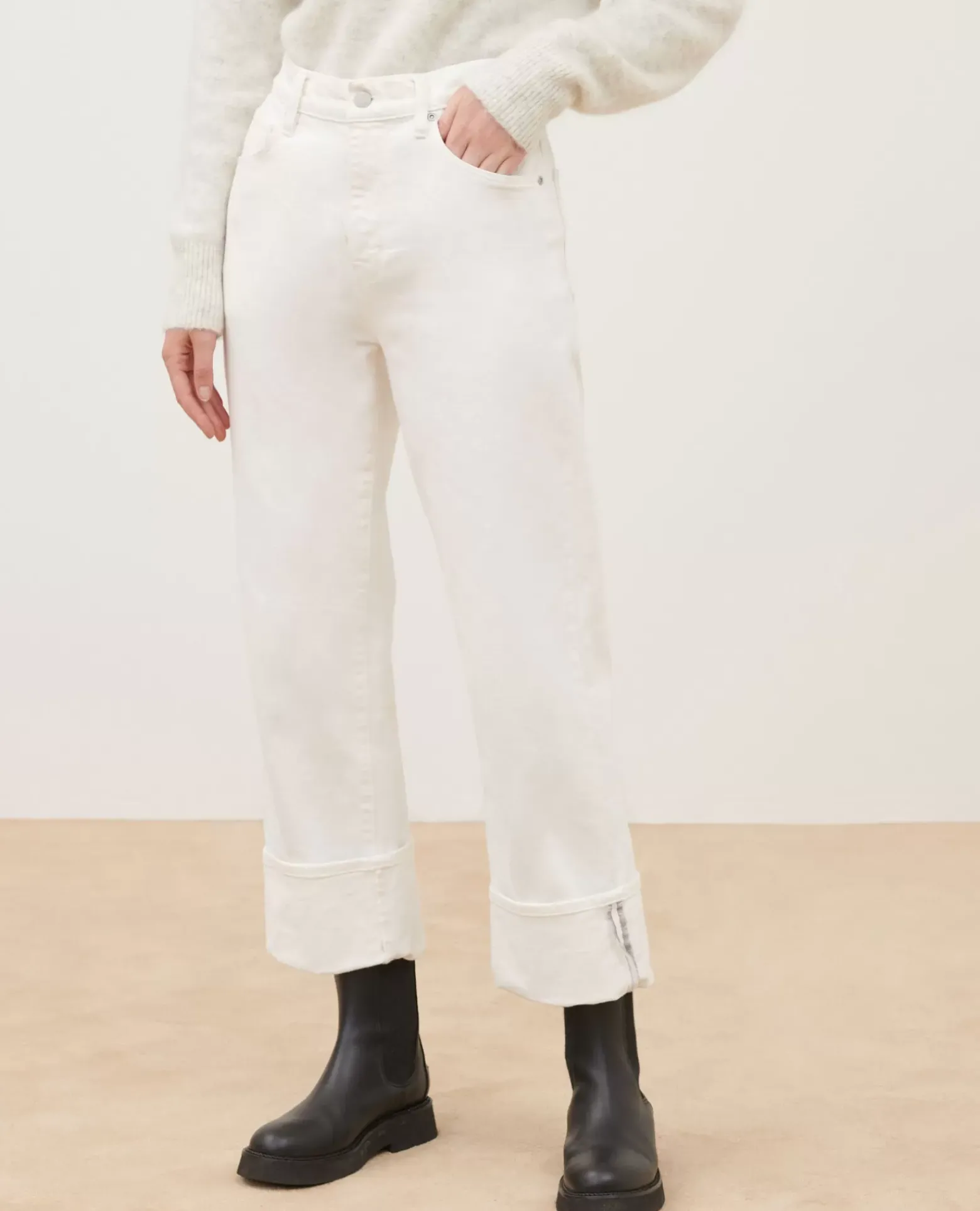 Jeans|Comptoir des Cotonniers Ava - Jean Regular 0003 White Denim