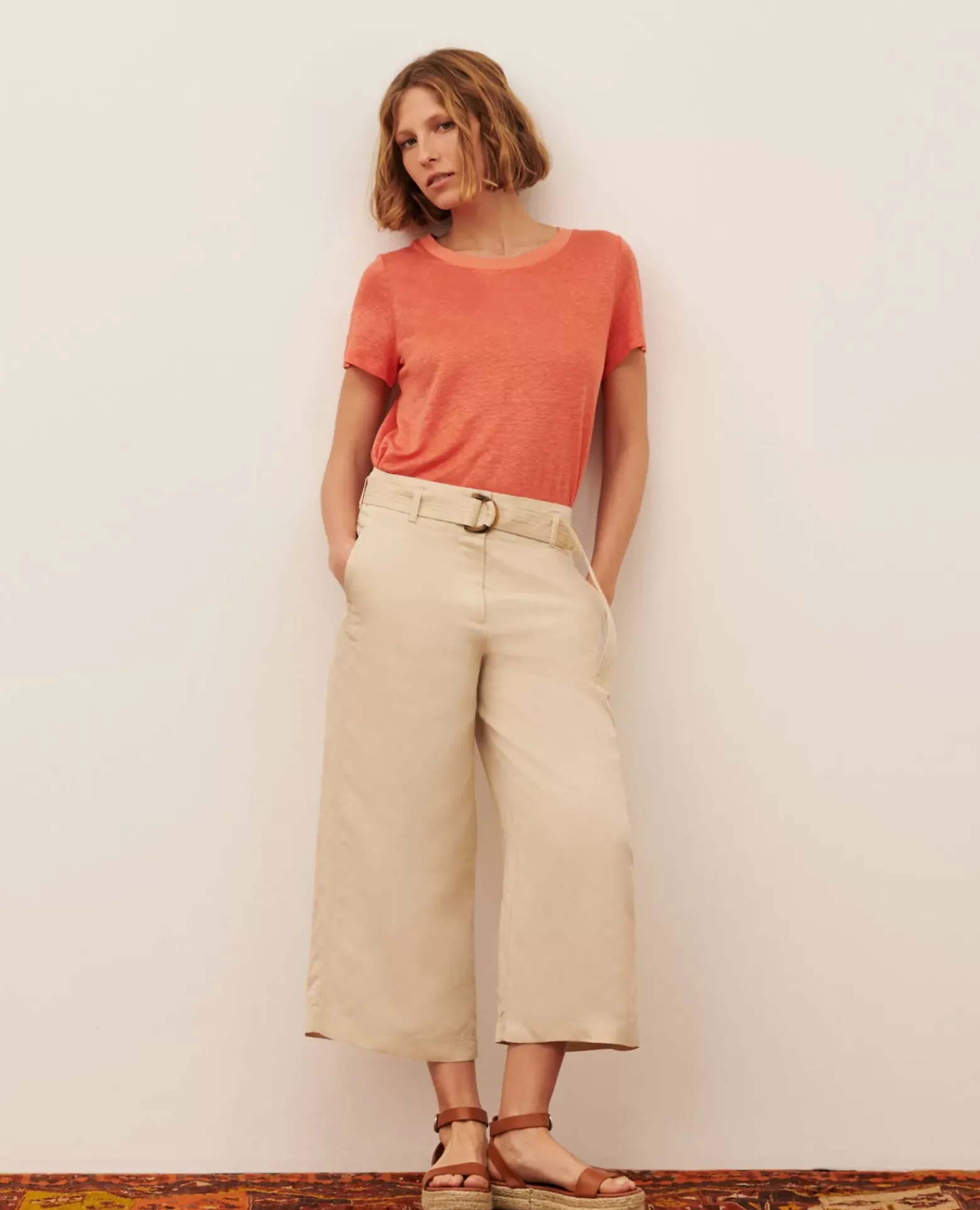Pantalons|Comptoir des Cotonniers Babeth - Jupe-Culotte 0300 Castle Wall