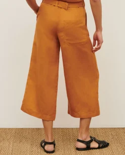 Pantalons|Comptoir des Cotonniers Babeth - Jupe-Culotte 0320 Almond Brown
