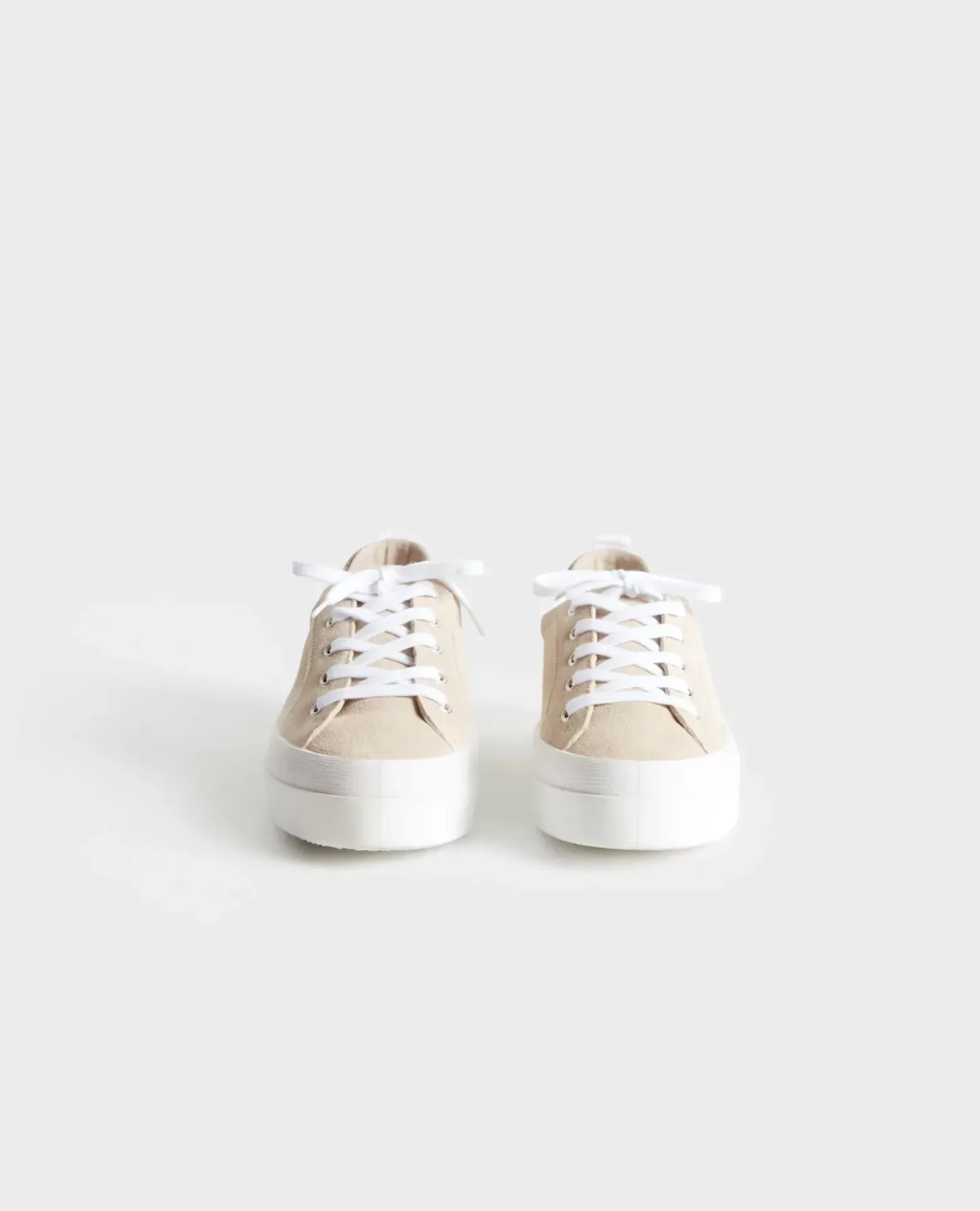 Chaussures|Comptoir des Cotonniers Billie - Baskets En Cuir 7003 30 Natural
