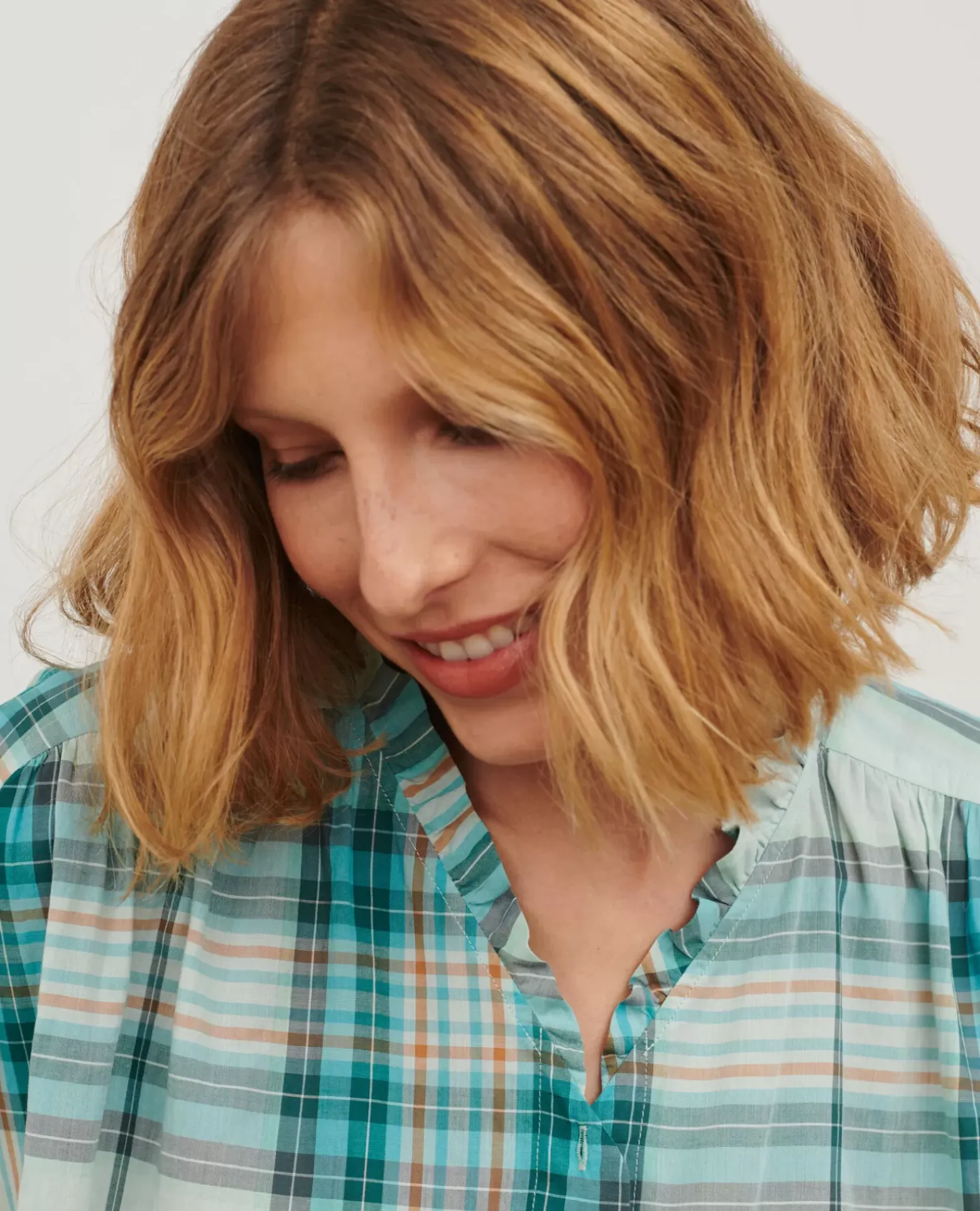 Blouses & Chemises|Comptoir des Cotonniers Blouse En Coton 0601 Lightblue