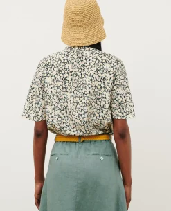 Blouses & Chemises|Comptoir des Cotonniers Blouse Imprimee 7302C 119 Print Yellow