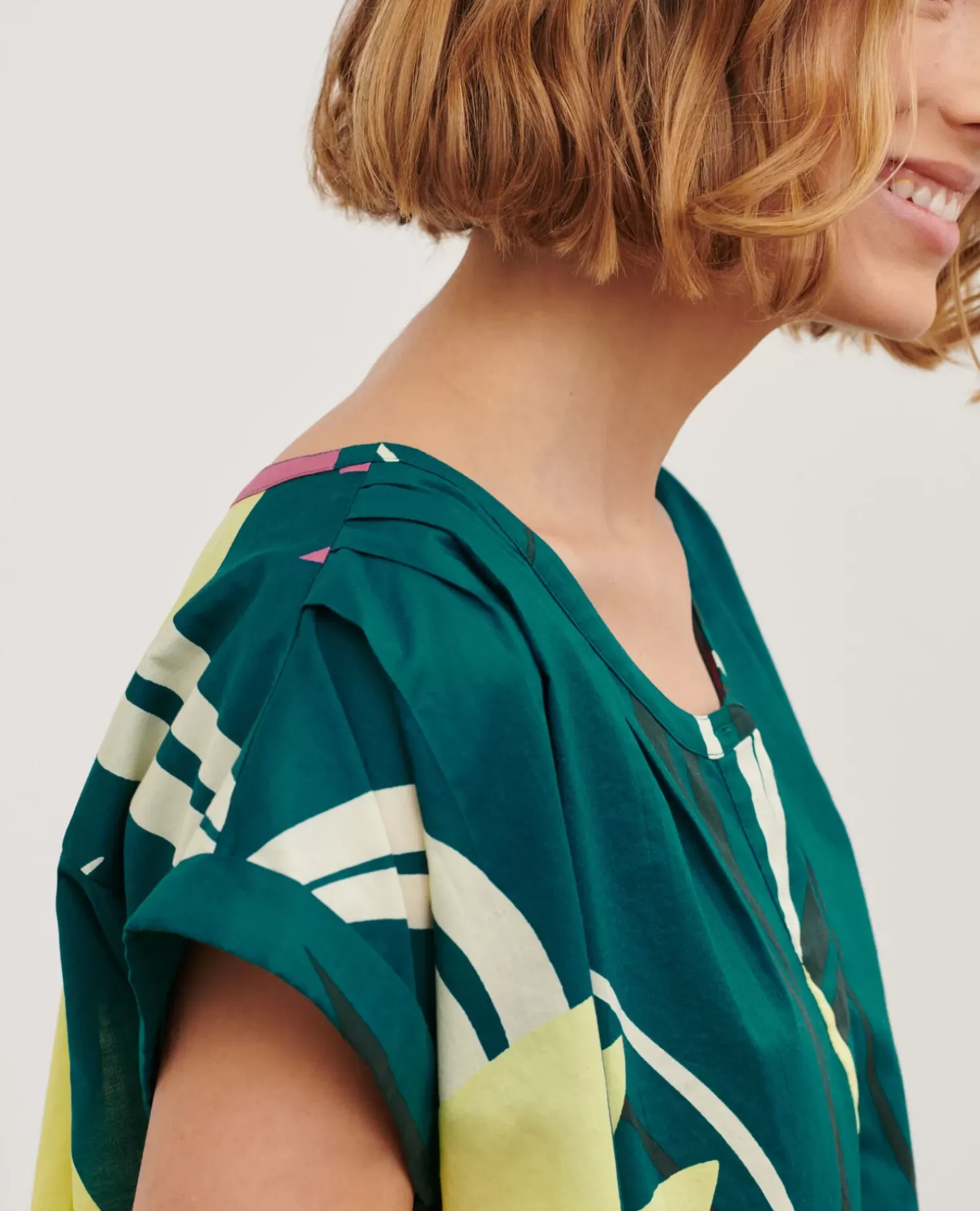 Blouses & Chemises|Comptoir des Cotonniers Blouse Imprimee 0649 Birdy Blue