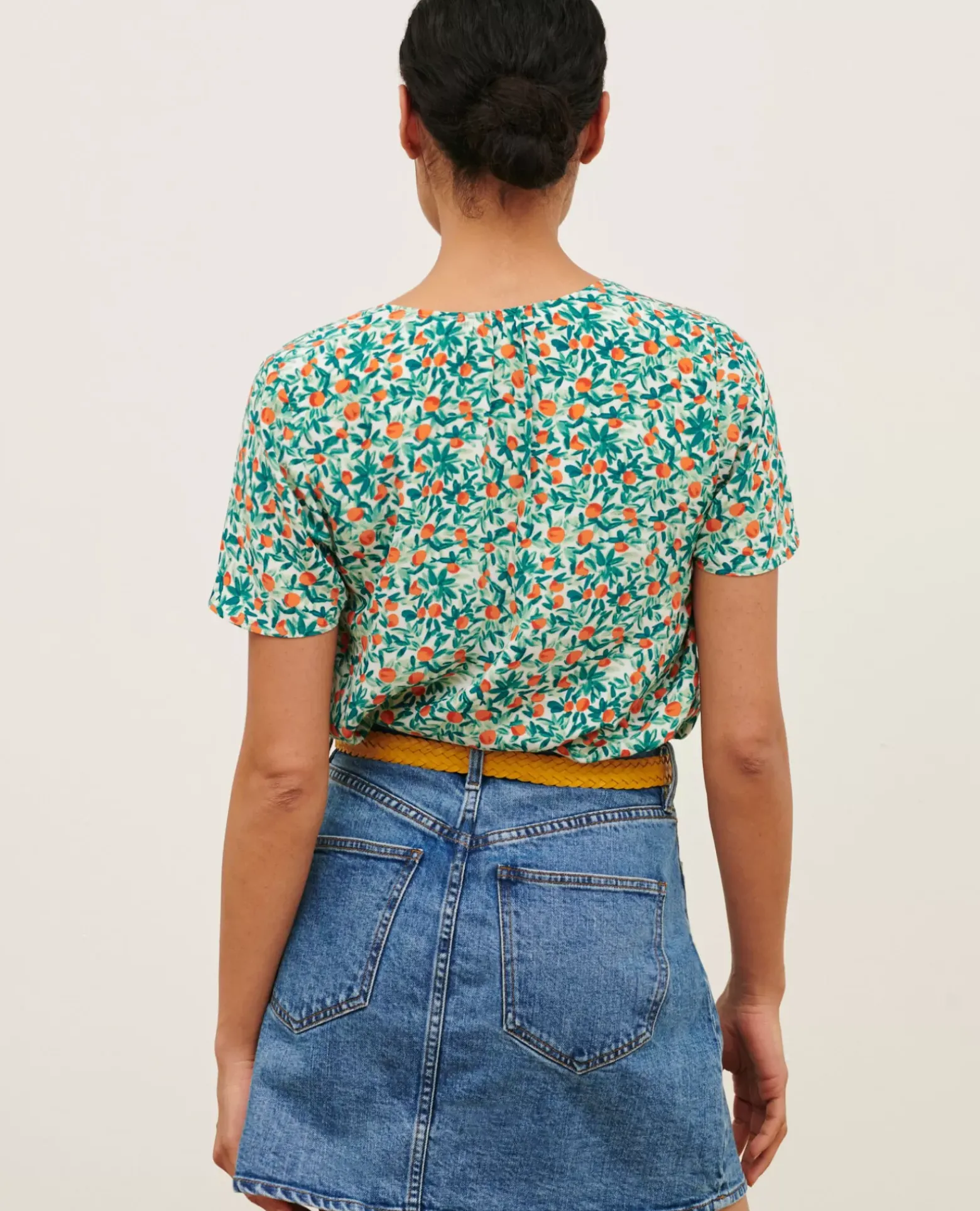 Blouses & Chemises|Comptoir des Cotonniers Blouse Imprimee Fluide 0221 Zest White
