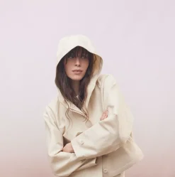 Vestes & Trenchs|Comptoir des Cotonniers Blouson En Lin Melange 0300 Castle Wall