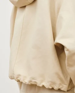 Vestes & Trenchs|Comptoir des Cotonniers Blouson En Lin Melange 0300 Castle Wall