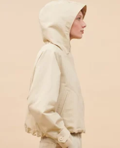 Vestes & Trenchs|Comptoir des Cotonniers Blouson En Lin Melange 0300 Castle Wall