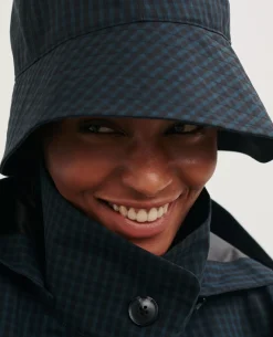 Bobs, Bonnets & Casquettes|Comptoir des Cotonniers Bob A Carreaux 8863 59 Darkgreen Check