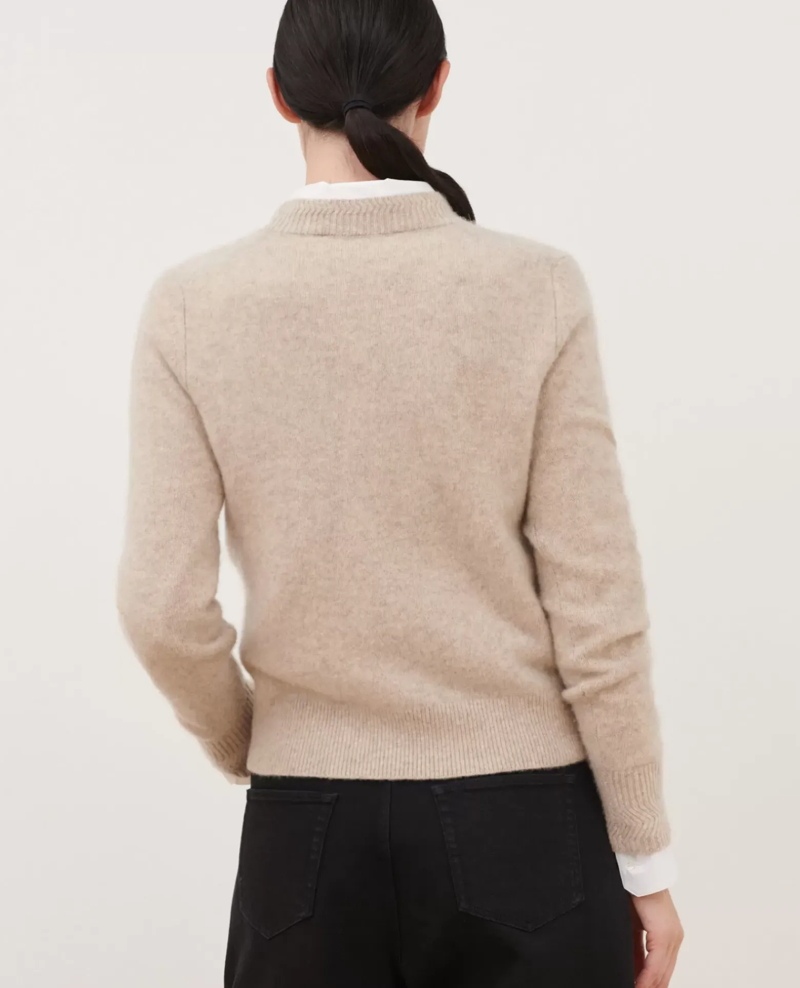 Maille|Comptoir des Cotonniers Cardigan En Cachemire 8810 02 Lightgray