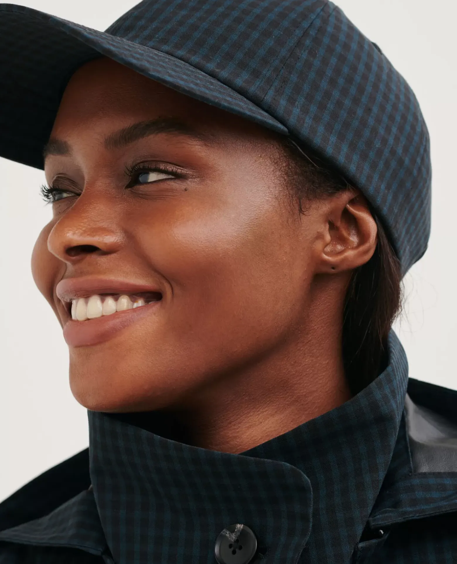 Bobs, Bonnets & Casquettes|Comptoir des Cotonniers Casquette A Carreaux 8863 59 Darkgreen Check
