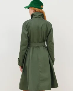 Vestes & Trenchs|Comptoir des Cotonniers Catherine - Trench Ample 0571 Thyme Green