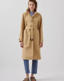 Vestes & Trenchs|Comptoir des Cotonniers Catherine - Trench Ample 0321 Starfish Beige