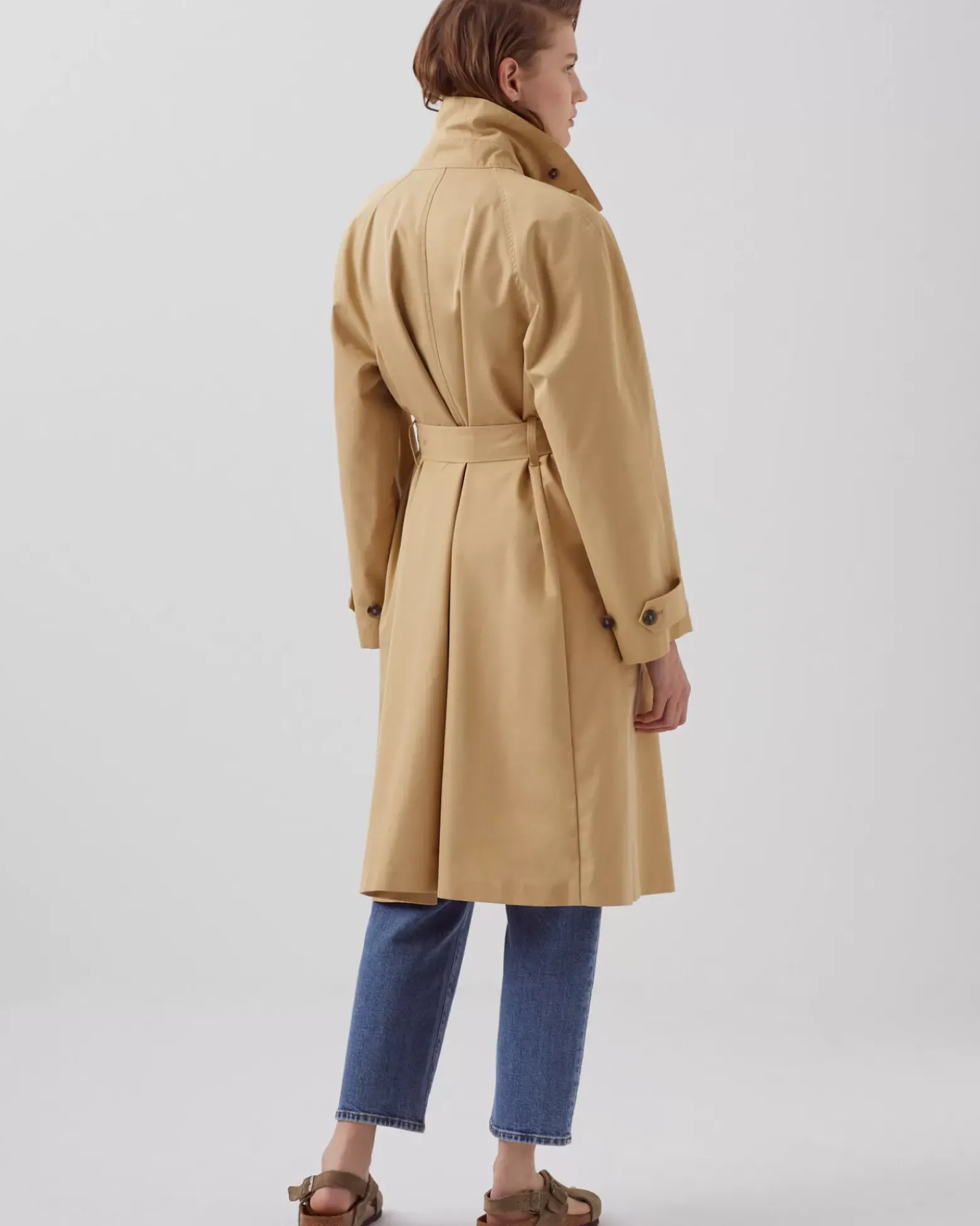 Vestes & Trenchs|Comptoir des Cotonniers Catherine - Trench Ample 0321 Starfish Beige