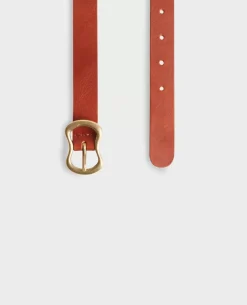 Ceintures|Comptoir des Cotonniers Ceinture Fine En Cuir 4190D Emperador