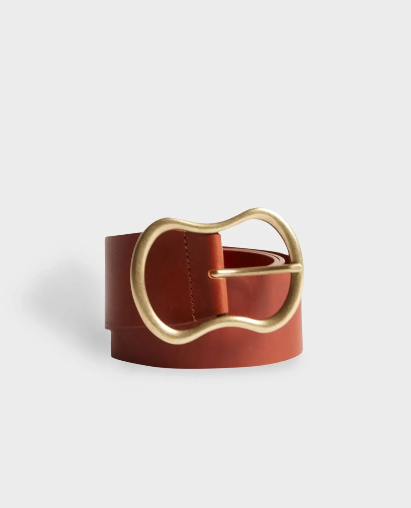 Ceintures|Comptoir des Cotonniers Ceinture Large En Cuir 4190D Emperador