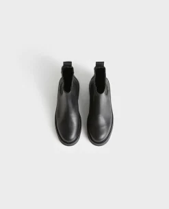 Chaussures|Comptoir des Cotonniers Chelsea Boots En Cuir 4216 Black_Beauty