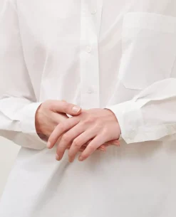 Blouses & Chemises|Comptoir des Cotonniers Chemise Caftan Ample En Coton 0007 White