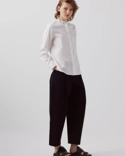 Blouses & Chemises|Comptoir des Cotonniers Chemise En Coton 4235 Optical White