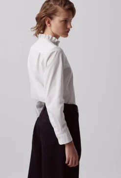 Blouses & Chemises|Comptoir des Cotonniers Chemise En Coton 4235 Optical White