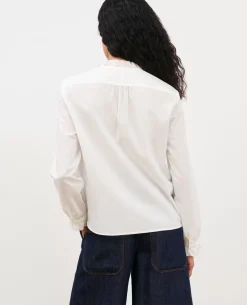 Blouses & Chemises|Comptoir des Cotonniers Chemise En Coton 4224 Gardenia