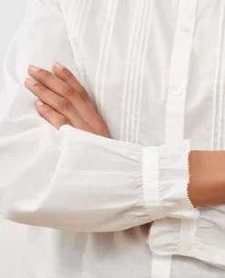 Blouses & Chemises|Comptoir des Cotonniers Chemise En Coton 4224 Gardenia