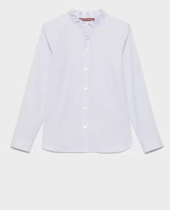 Blouses & Chemises|Comptoir des Cotonniers Chemise En Coton 8871 69 Navy Stripe