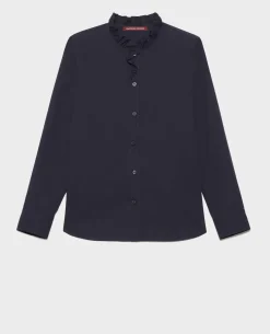 Blouses & Chemises|Comptoir des Cotonniers Chemise En Coton 7012C 69 Navy