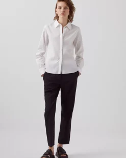 Blouses & Chemises|Comptoir des Cotonniers Chemise En Coton 8885 00 White