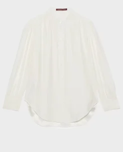 Blouses & Chemises|Comptoir des Cotonniers Chemise En Soie 4224 Gardenia