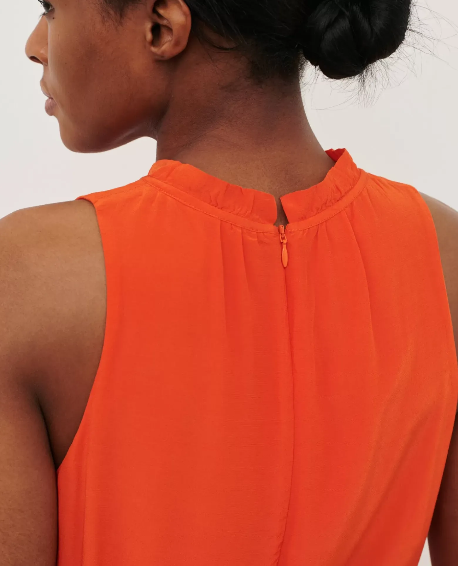 Pantalons|Comptoir des Cotonniers Combinaison Fluide 7020C 22 Orange