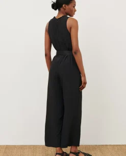 Pantalons|Comptoir des Cotonniers Combinaison Fluide 09 Black
