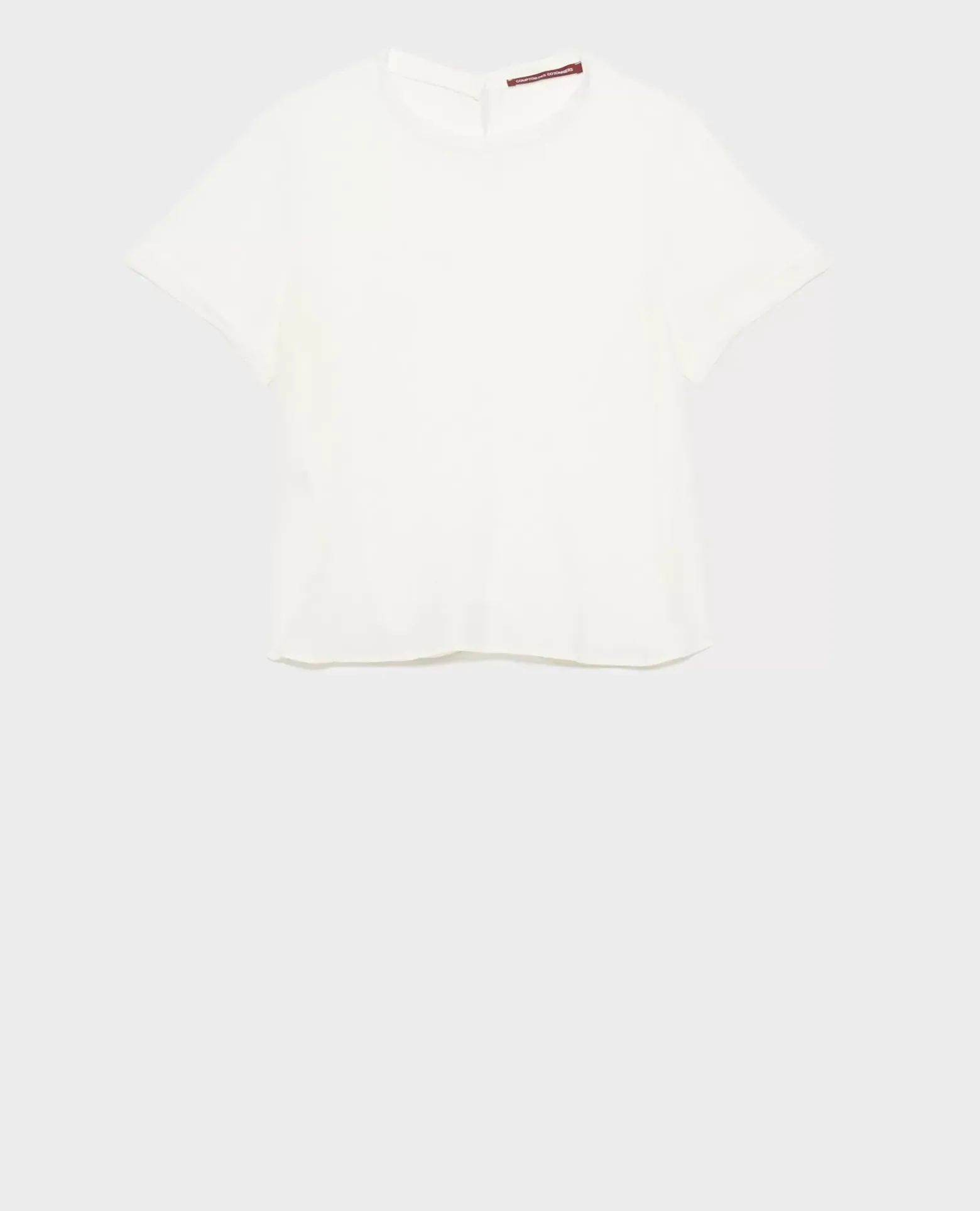 Tops|Comptoir des Cotonniers Corinne - T-Shirt En Soie 01 White
