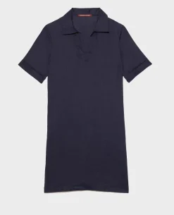 Robes|Comptoir des Cotonniers Daisy - Robe Iconique En Lin 68 Blue