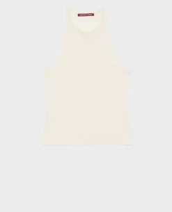 Tops|Comptoir des Cotonniers Debardeur En Coton 0007 White