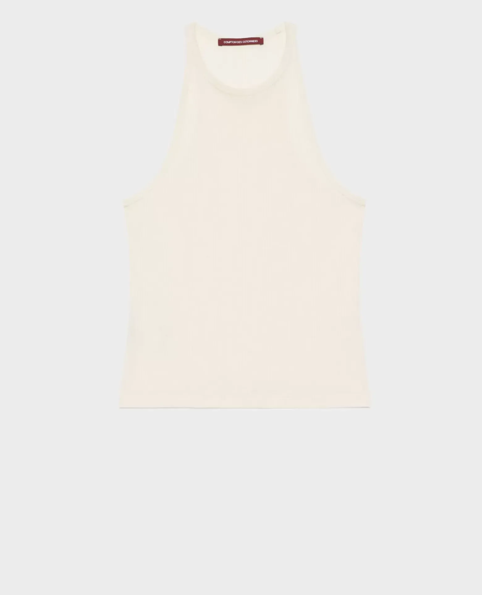 Tops|Comptoir des Cotonniers Debardeur En Coton 0007 White