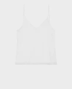 Tops|Comptoir des Cotonniers Debardeur En Coton Melange 06 Gray