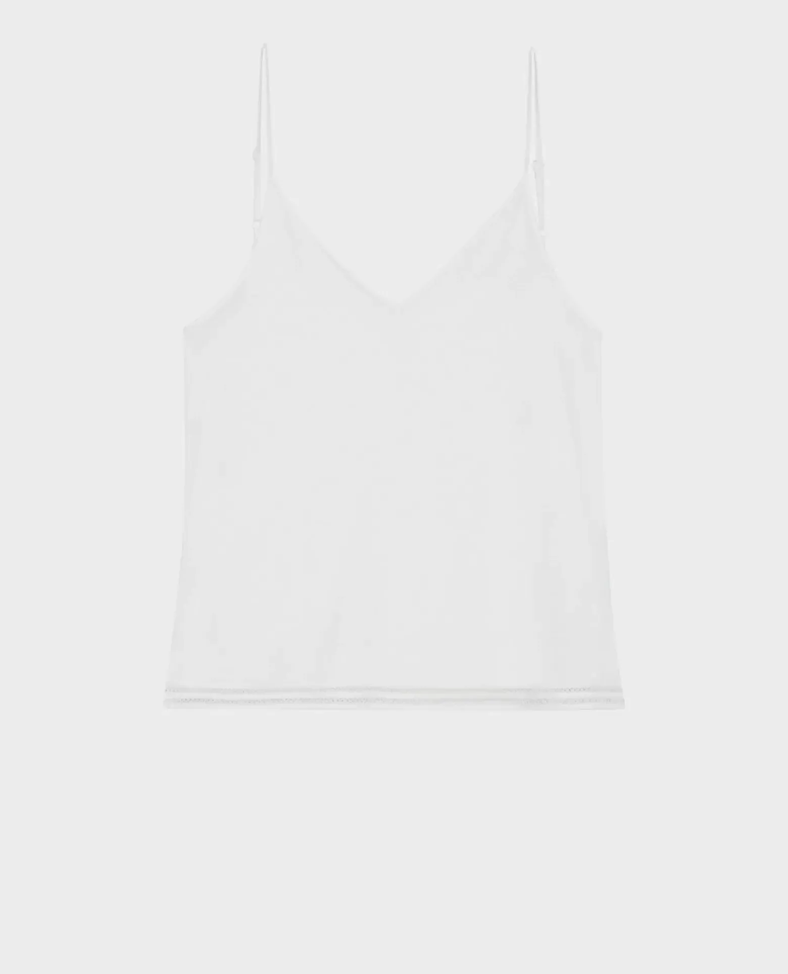 Tops|Comptoir des Cotonniers Debardeur En Coton Melange 06 Gray