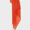 Foulards & Echarpes|Comptoir des Cotonniers Echarpe En Cachemire 0250 Tiger Lily Orange