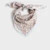 Foulards & Echarpes|Comptoir des Cotonniers Foulard En Coton Melange 0110 Champs Fleuris Pink