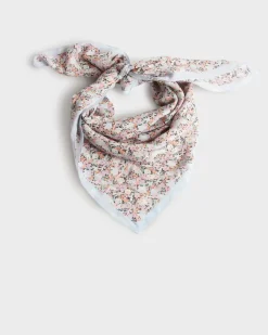 Foulards & Echarpes|Comptoir des Cotonniers Foulard En Coton Melange 0110 Champs Fleuris Pink