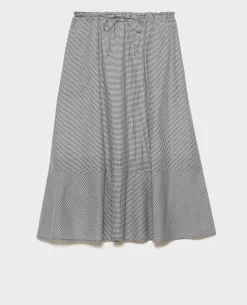 Jupes & Shorts|Comptoir des Cotonniers Jupon En Voile De Coton 7073 88_Vichy