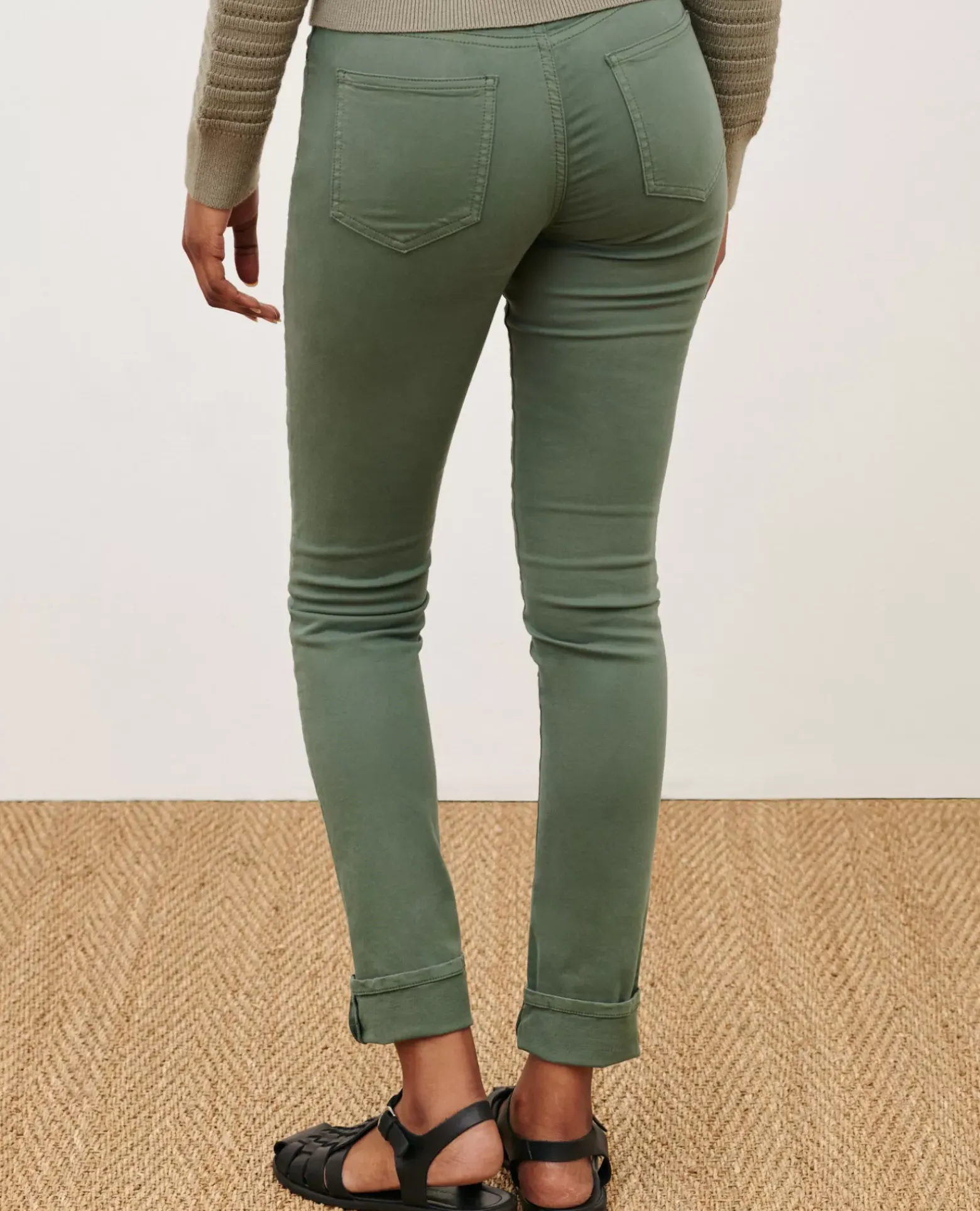 Jeans|Comptoir des Cotonniers Lili - Slim - Jean En Coton 0381 Dark Forest