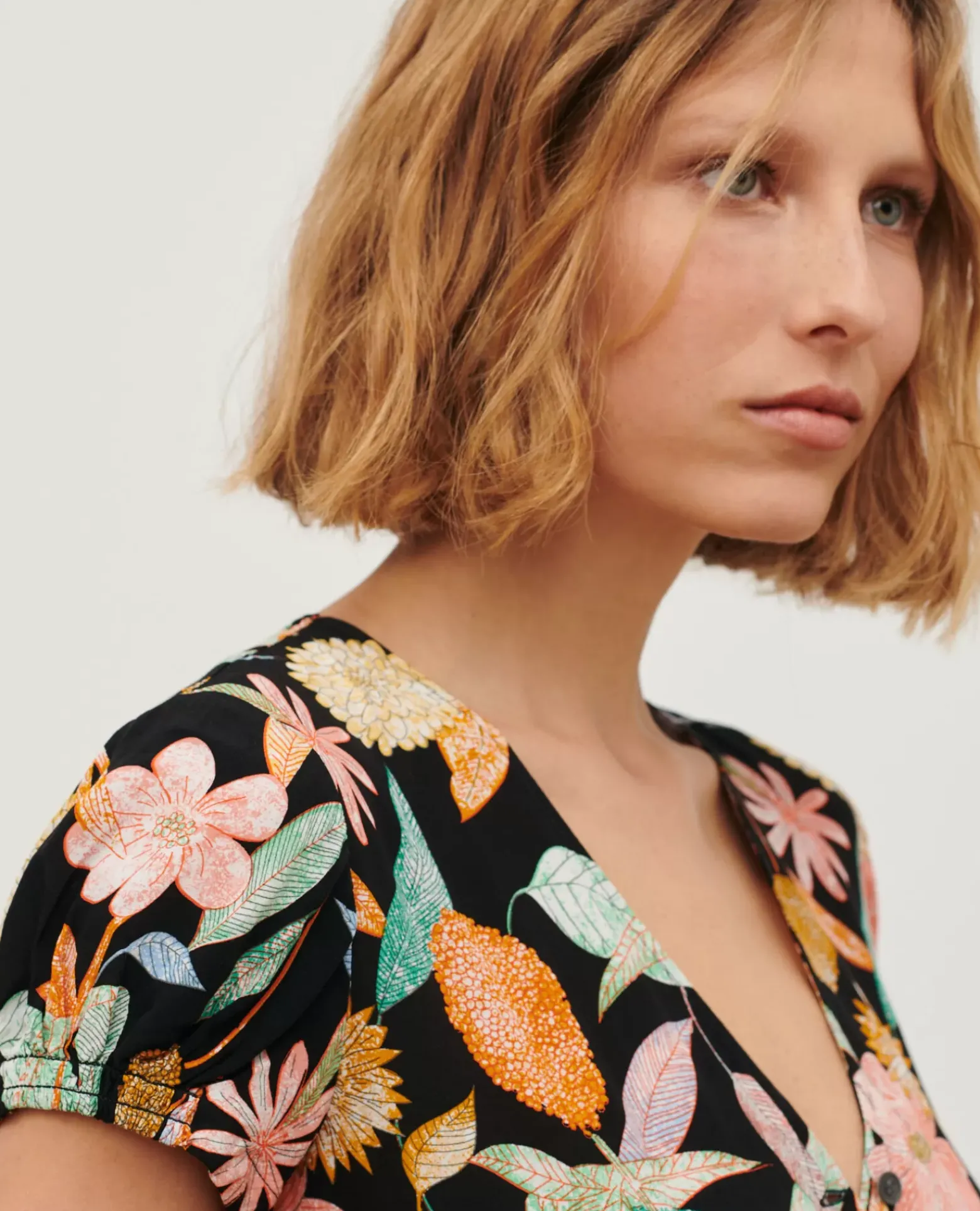 Robes|Comptoir des Cotonniers Ludivine - Robe Longue 0909 Black Aubepine