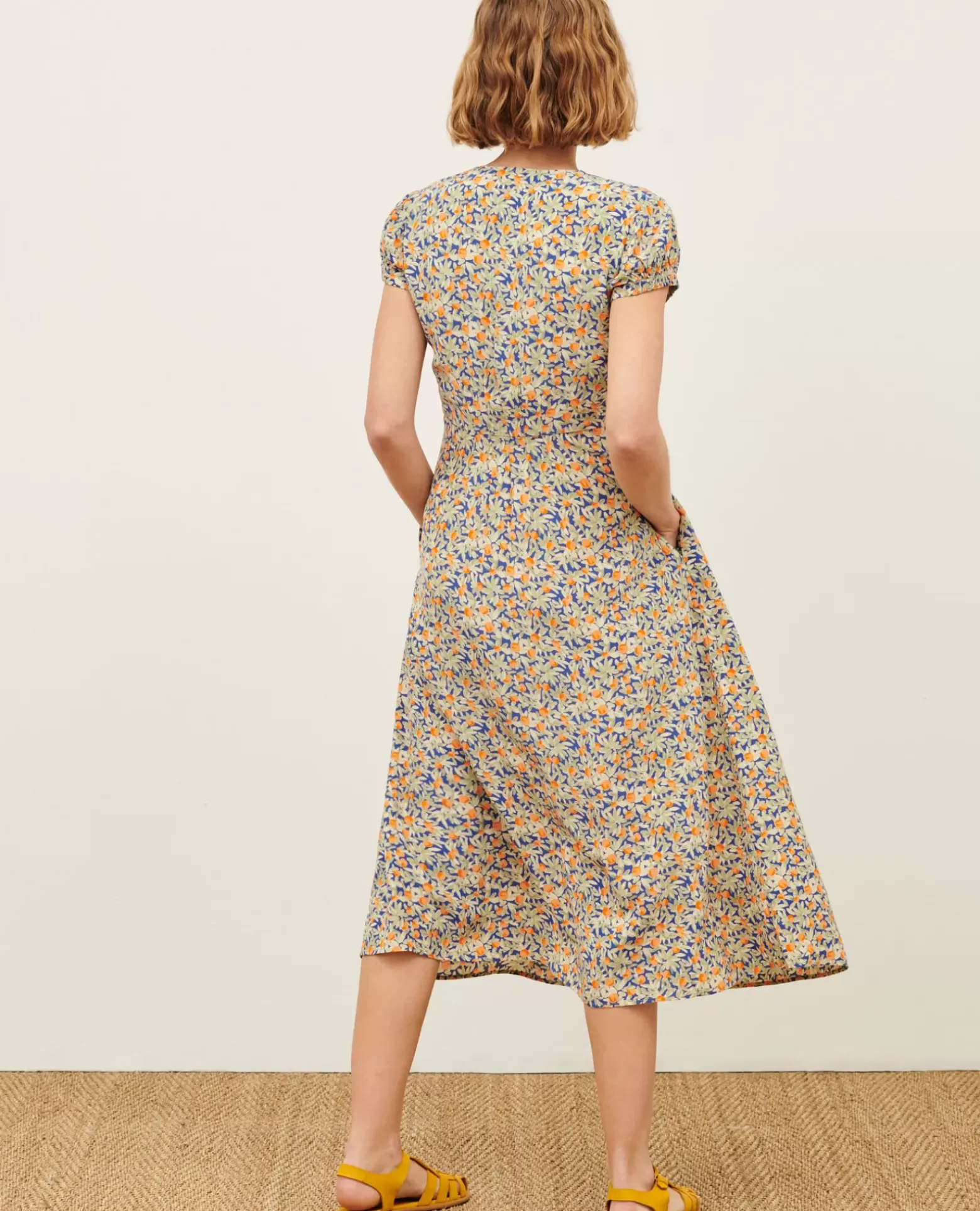 Robes|Comptoir des Cotonniers Ludivine - Robe Longue 0661 Zest Blue