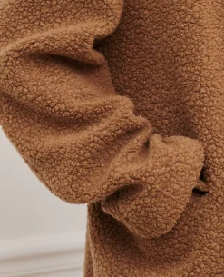 Vestes & Trenchs|Comptoir des Cotonniers Manteau Long En Laine Melangee 8849 31 Beige