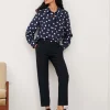 Pantalons|Comptoir des Cotonniers Marguerite - Pantalon Cigarette Black Beauty