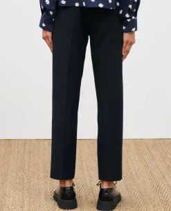 Pantalons|Comptoir des Cotonniers Marguerite - Pantalon Cigarette Black Beauty
