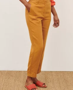 Pantalons|Comptoir des Cotonniers Marguerite - Pantalon Cigarette 36 Brown