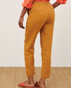 Pantalons|Comptoir des Cotonniers Marguerite - Pantalon Cigarette 36 Brown