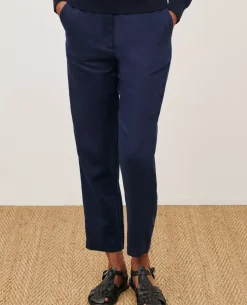Pantalons|Comptoir des Cotonniers Marguerite - Pantalon Cigarette 68 Blue